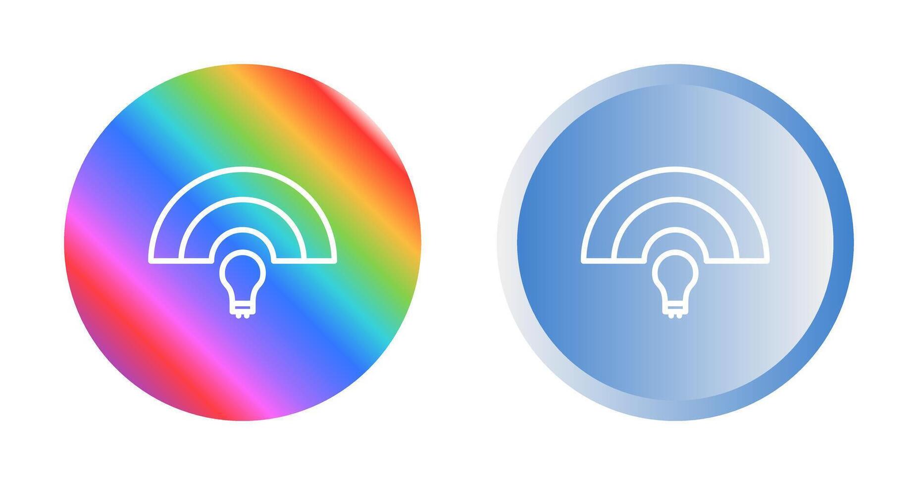 Creative Lightbulb Vector Icon