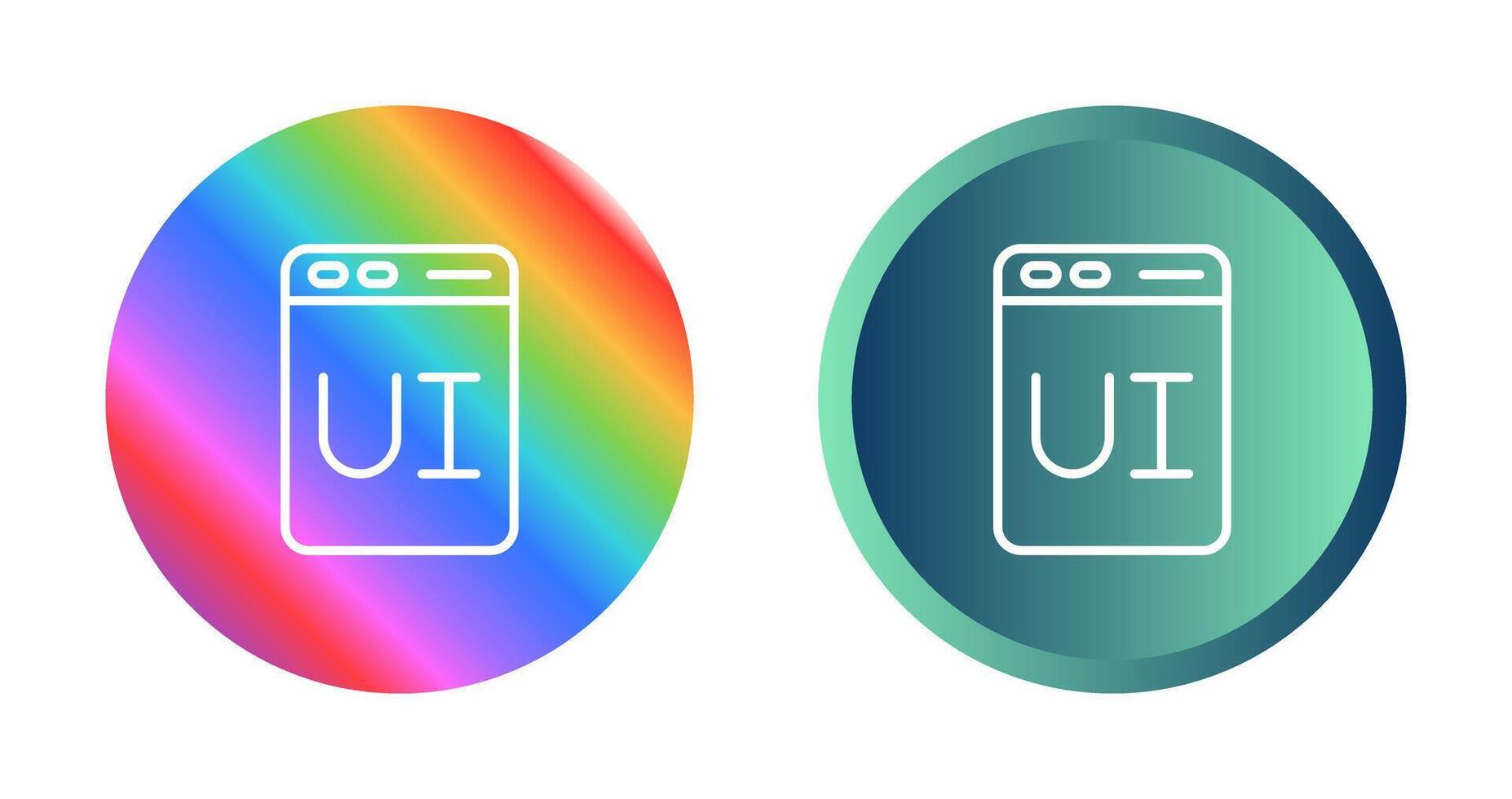User Interface Design Vector Icon