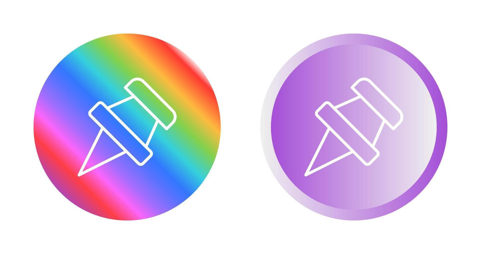 Thumbtack Vector Icon