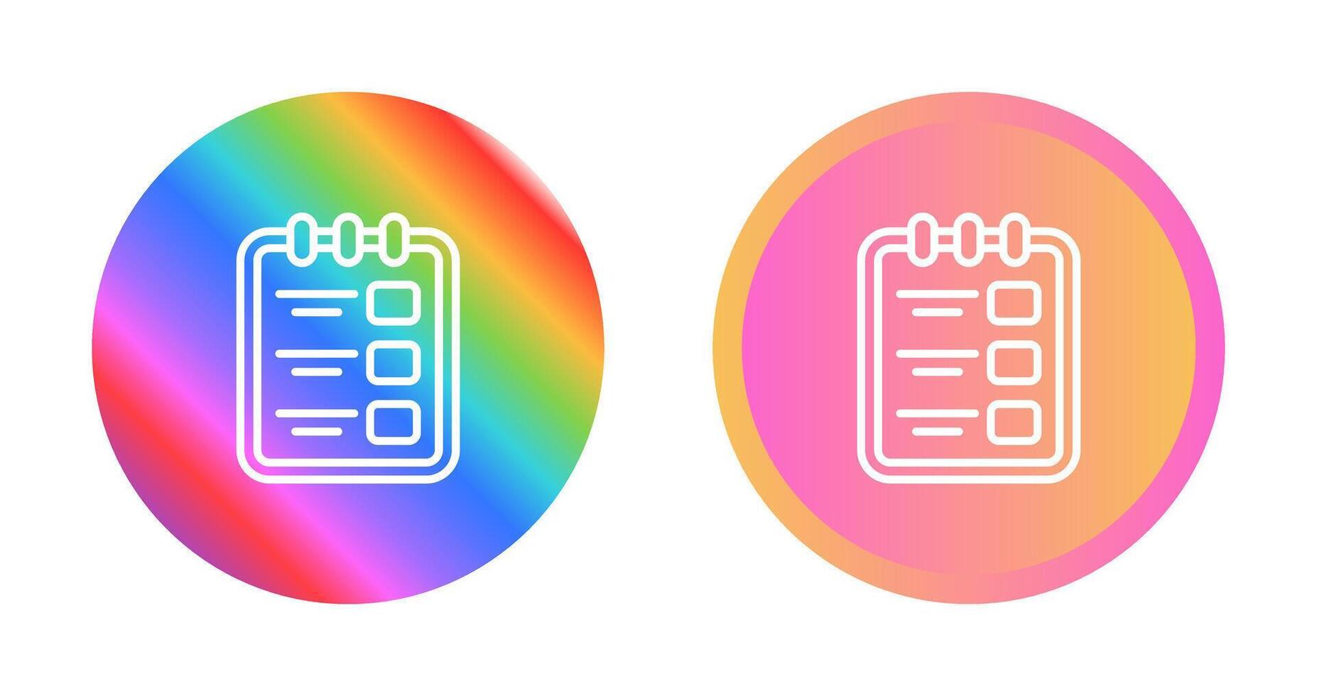 Task list with clipboard Vector Icon