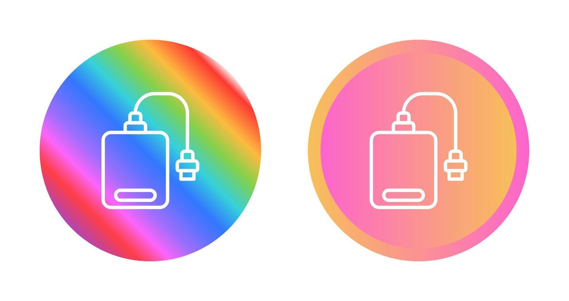 External Hard Drive Vector Icon
