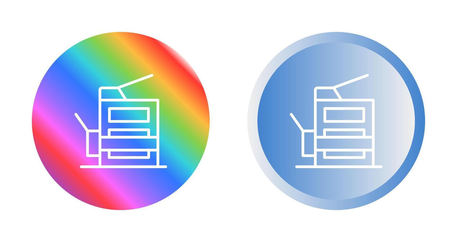 Copy Machine Vector Icon