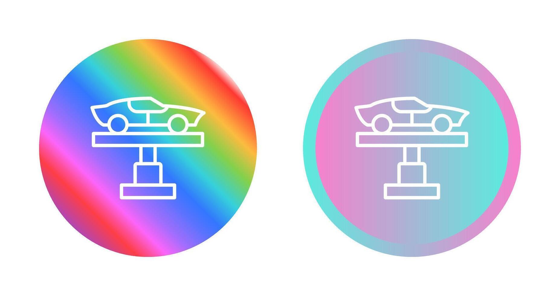 Car Lifter Vector Icon