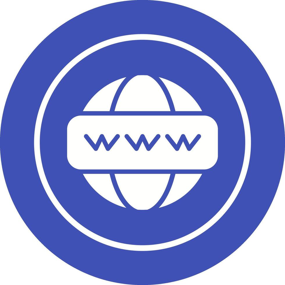 World Wide Web Vector Icon