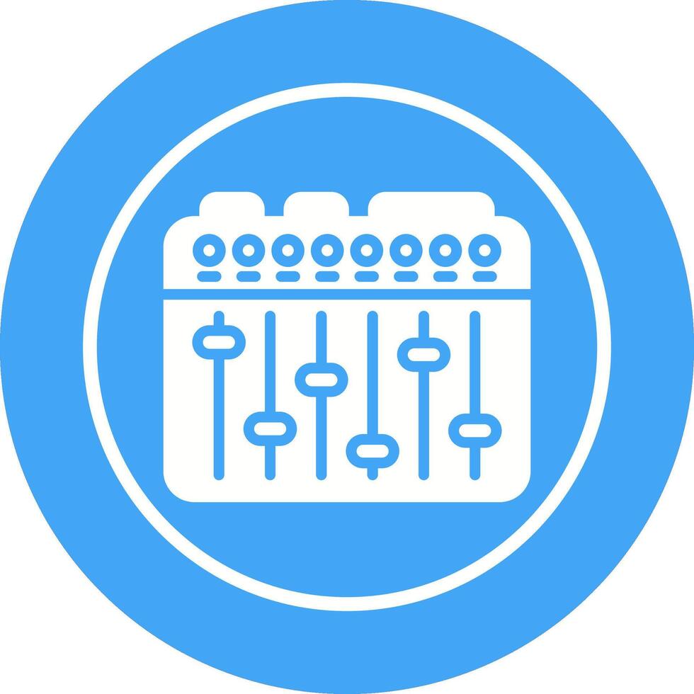Sound Mixer Vector Icon