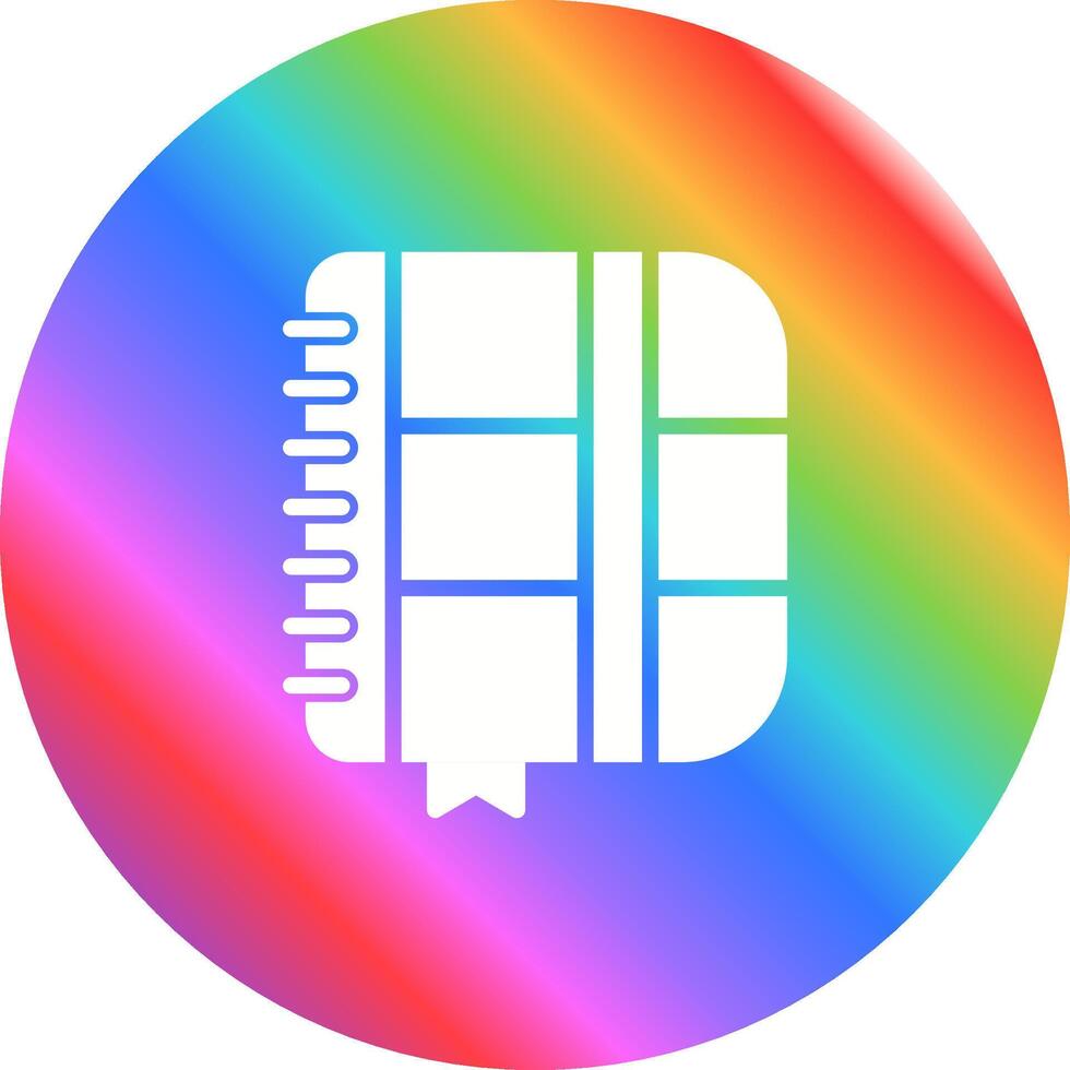 Notebook Vector Icon