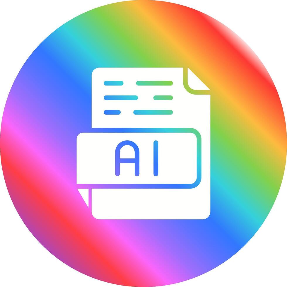 icono de vector de ai