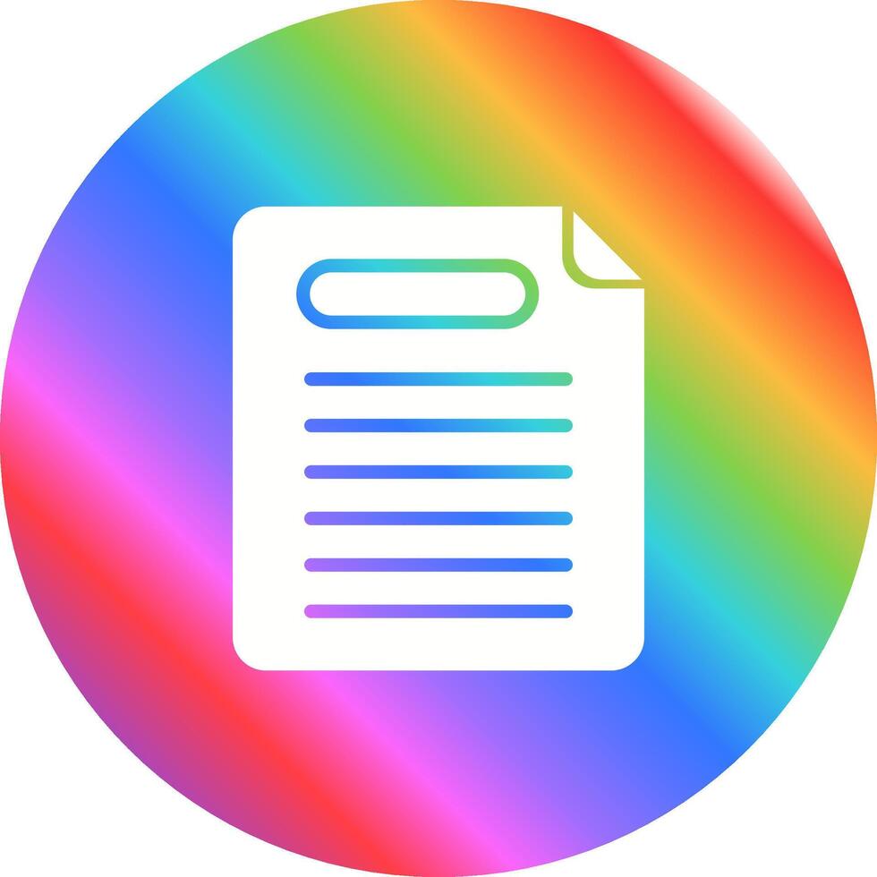 Report Vector Icon