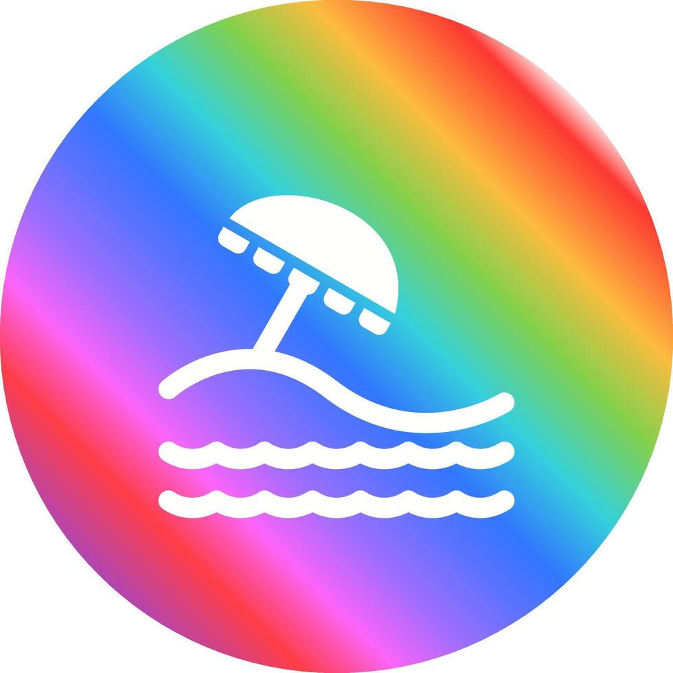 Beach Vector Icon