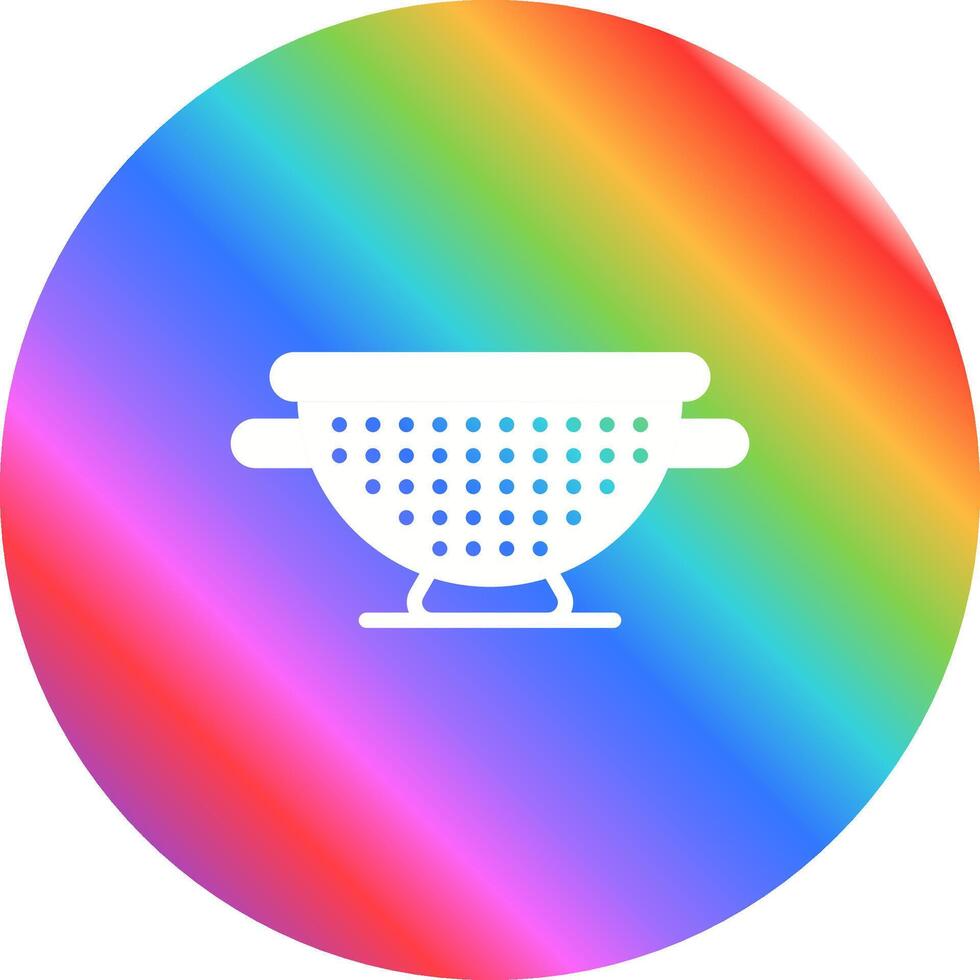 Colander Vector Icon