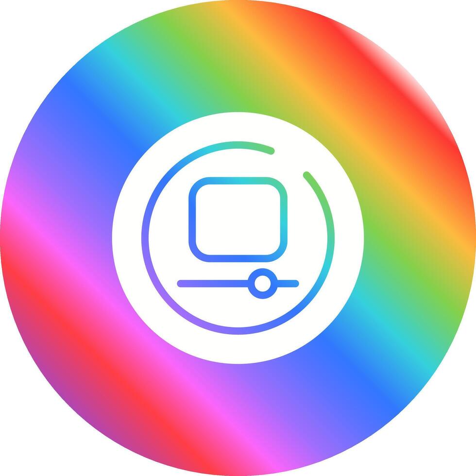 Video Stop Circle Vector Icon