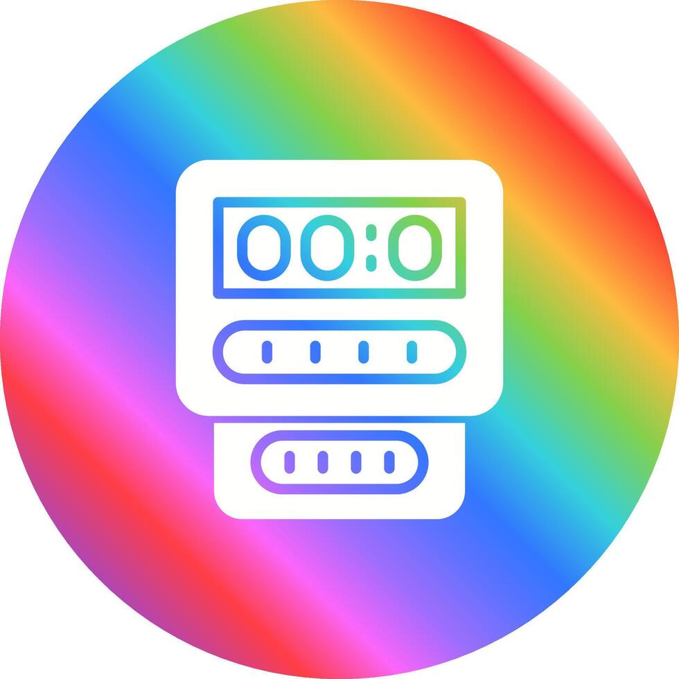 Electric Meter Vector Icon