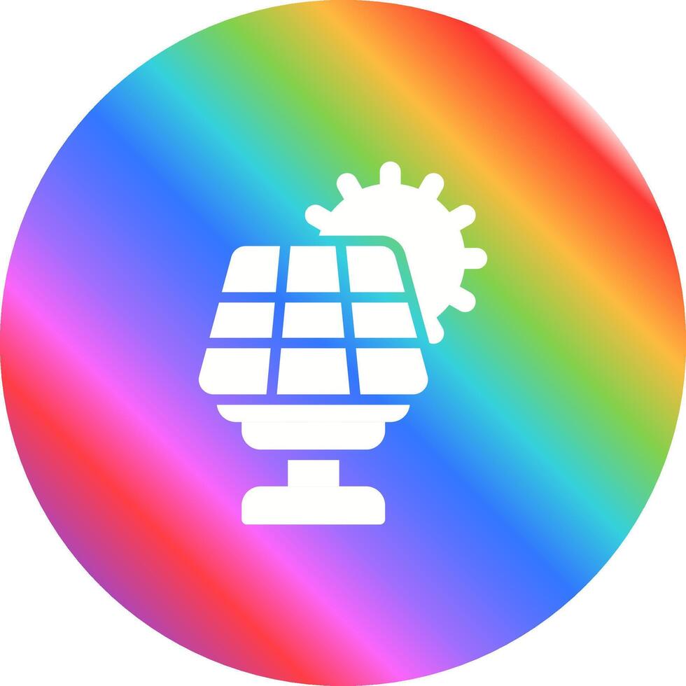 Solar Panel Vector Icon