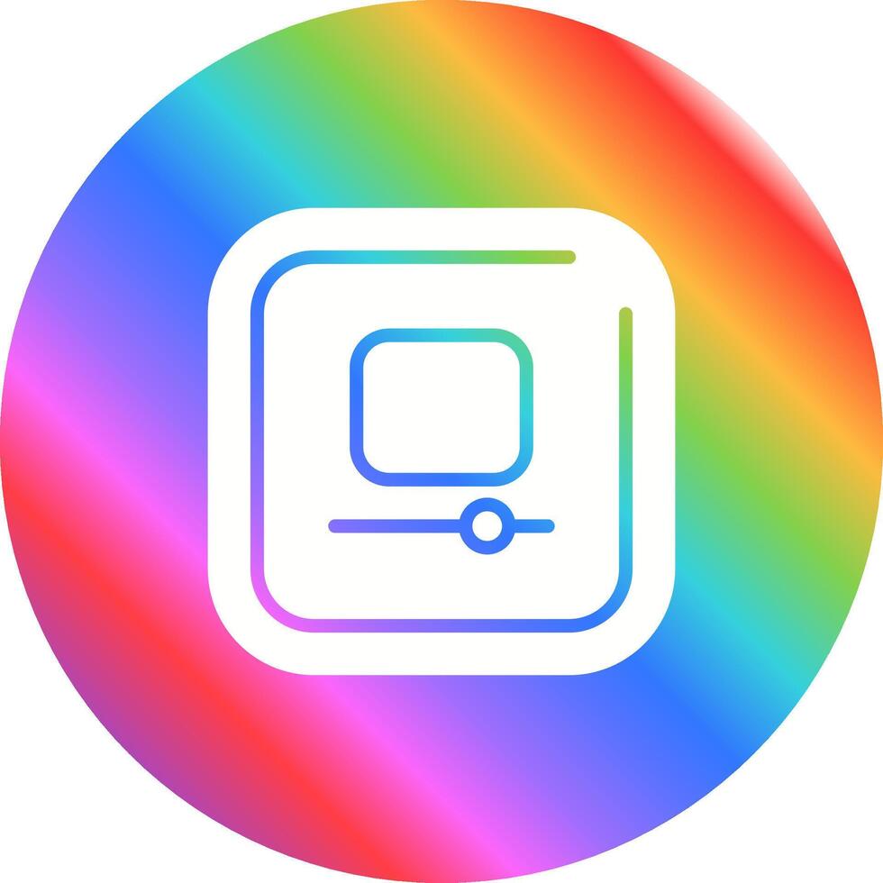 Video Stop Square Vector Icon