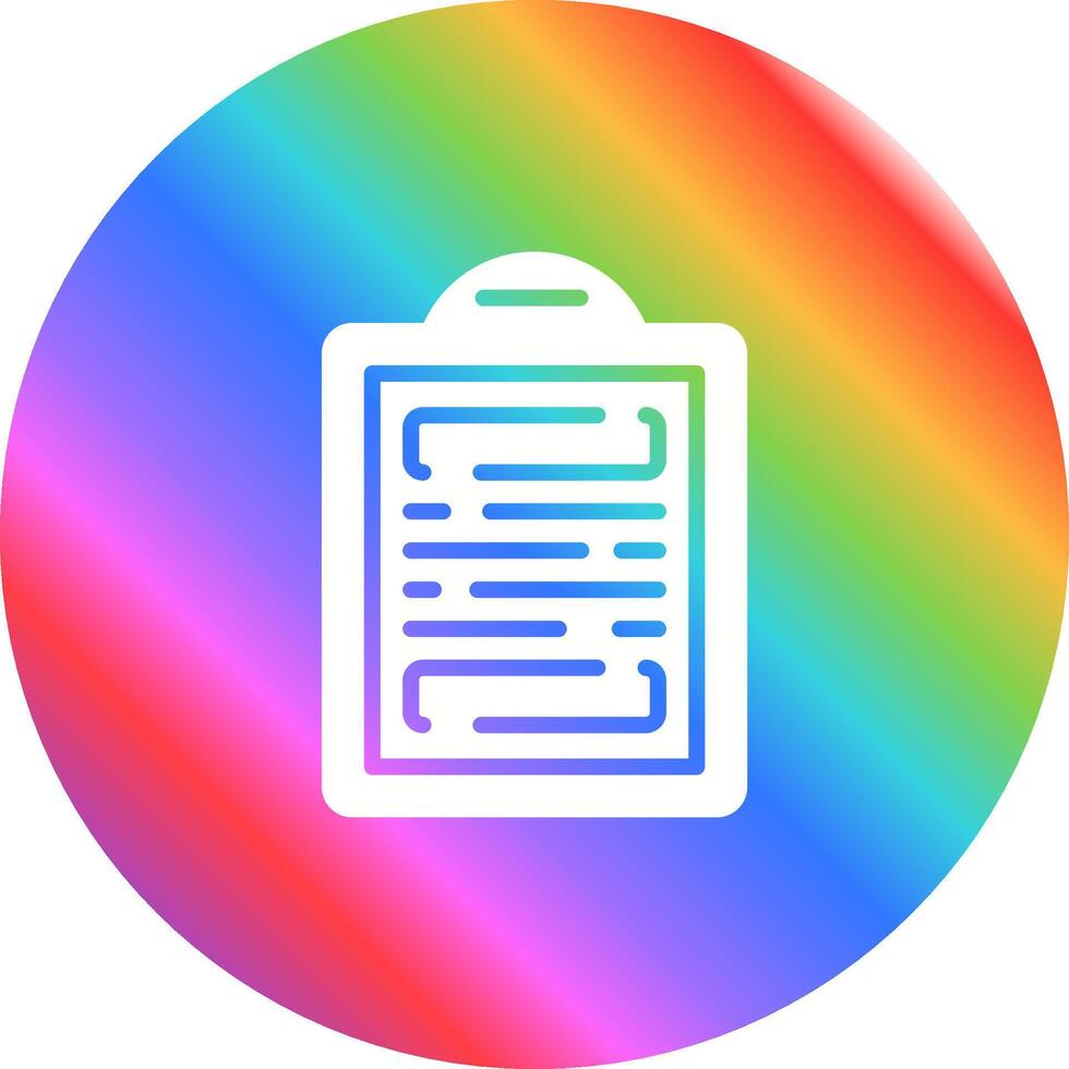 Clipboard Vector Icon