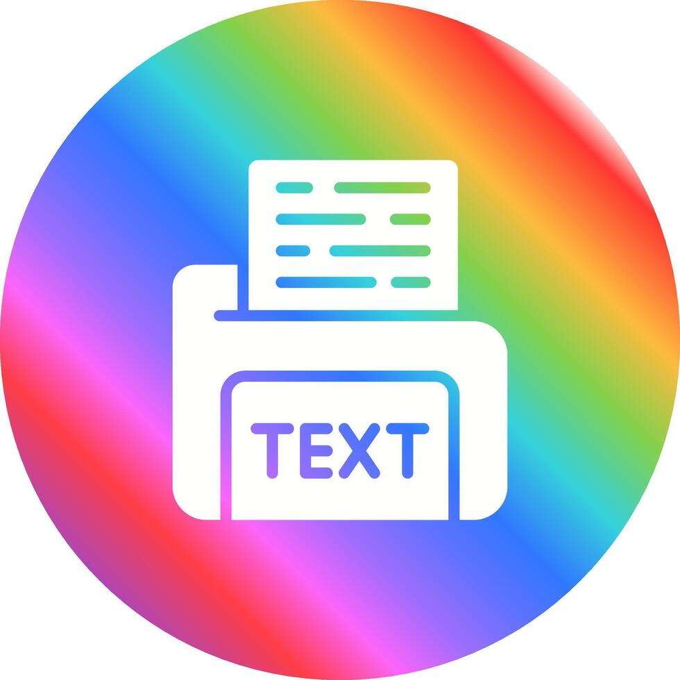 Text File Vector Icon 40382294 Vector Art at Vecteezy