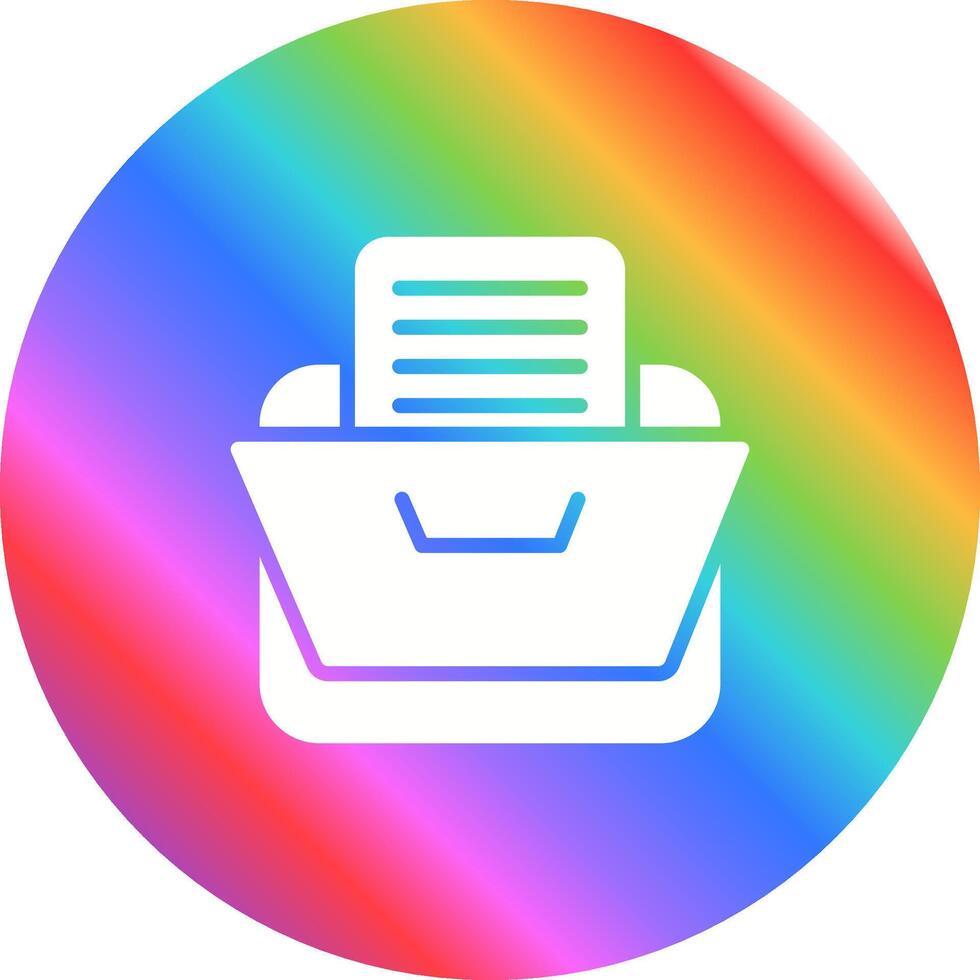 Filing Cabinet Vector Icon