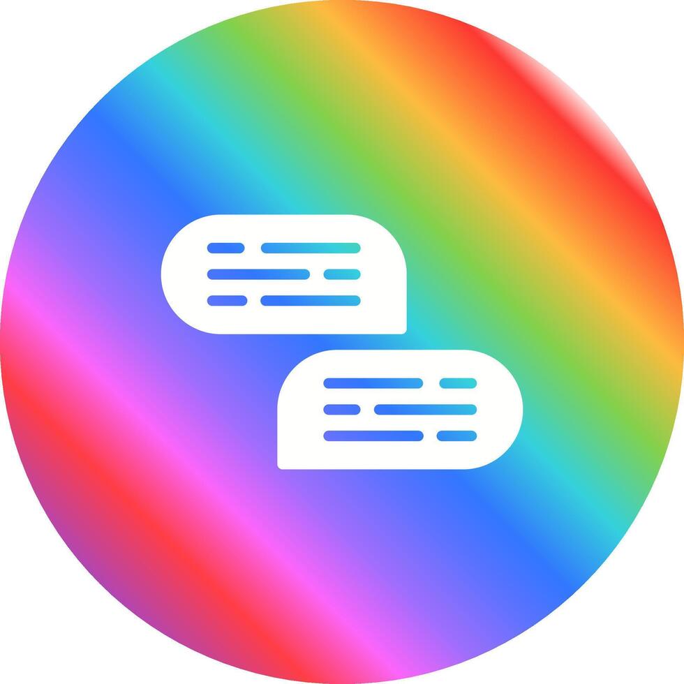 Speech Bubbles Vector Icon