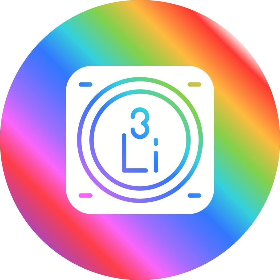 Lithium Vector Icon
