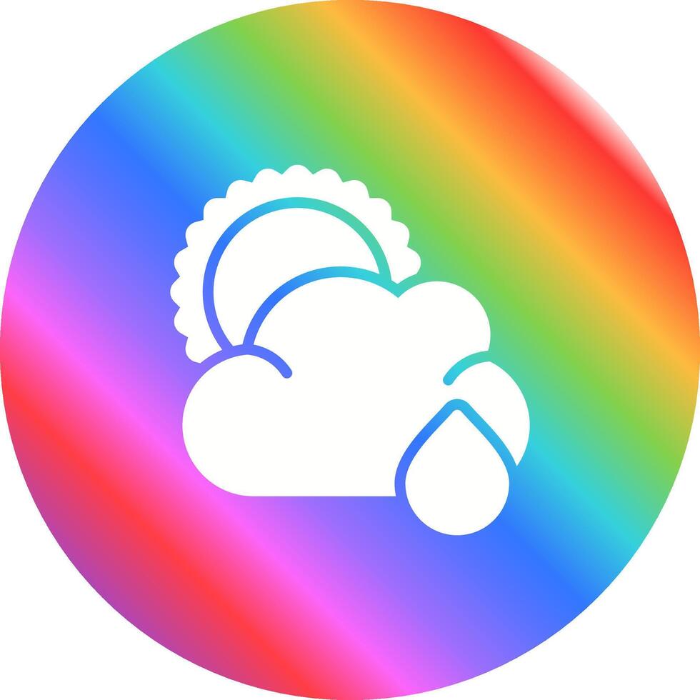 icono de vector de nube