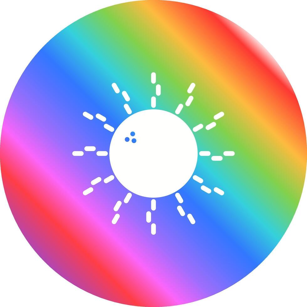 Sun Vector Icon