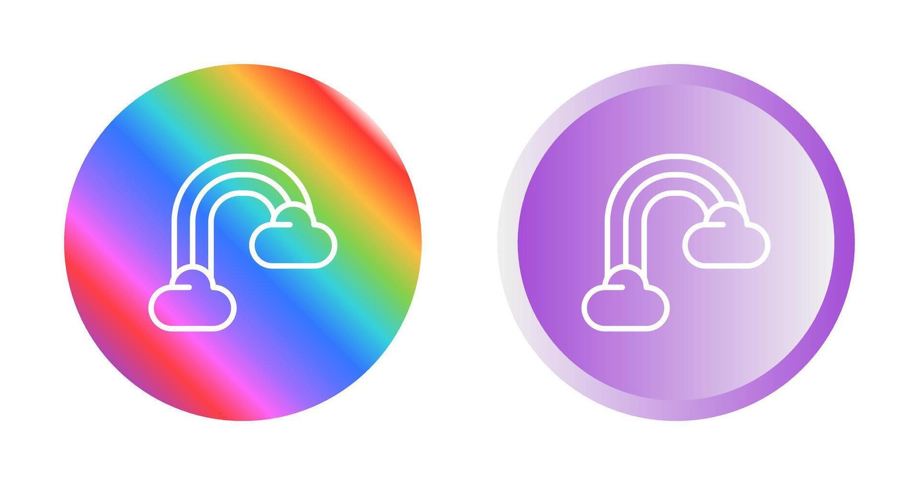Rainbow Vector Icon