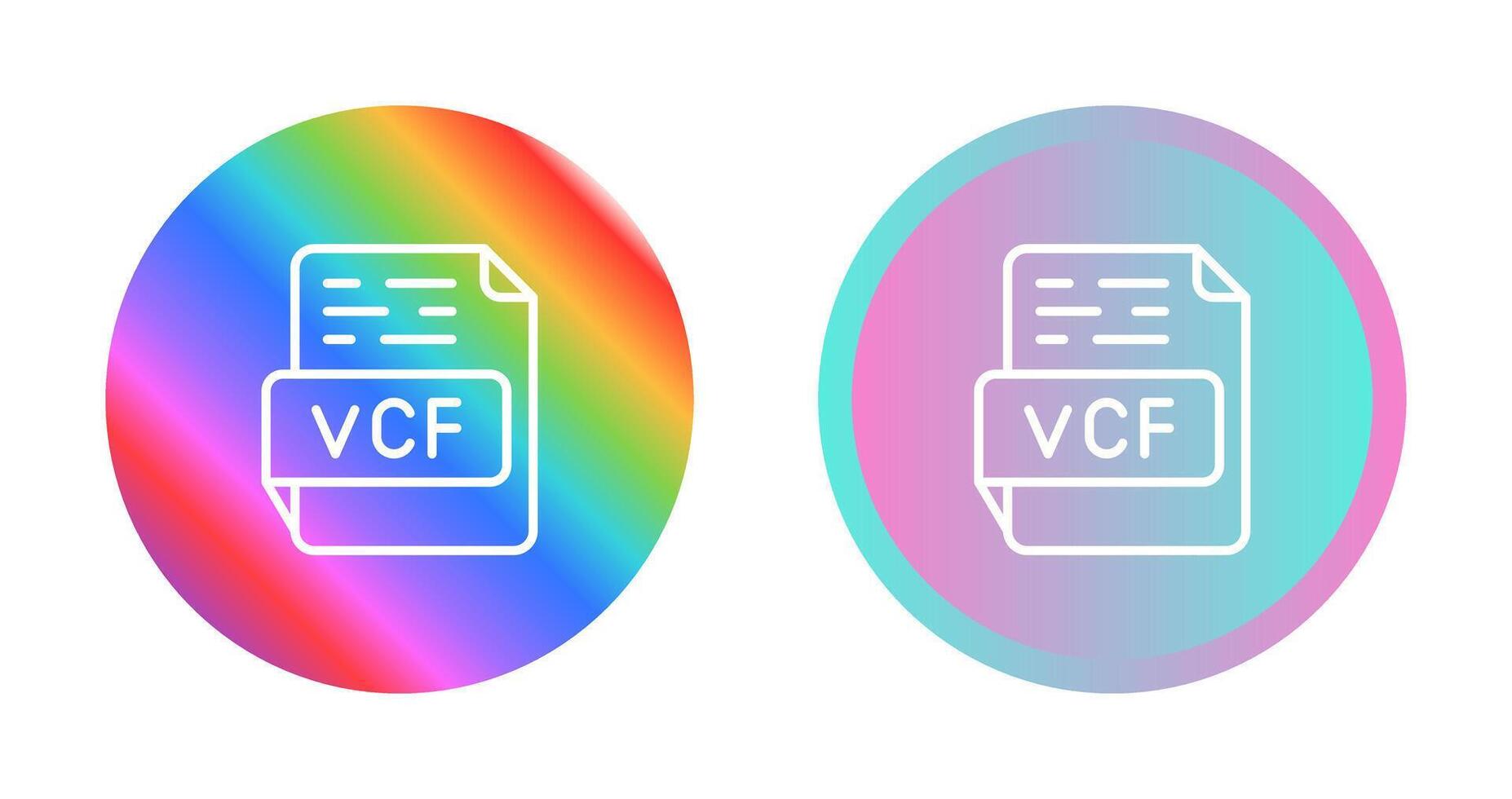 VCF Vector Icon