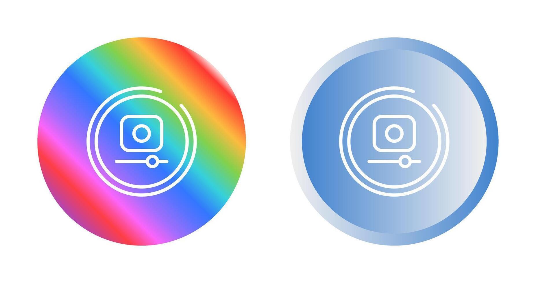 Video Record Button Vector Icon