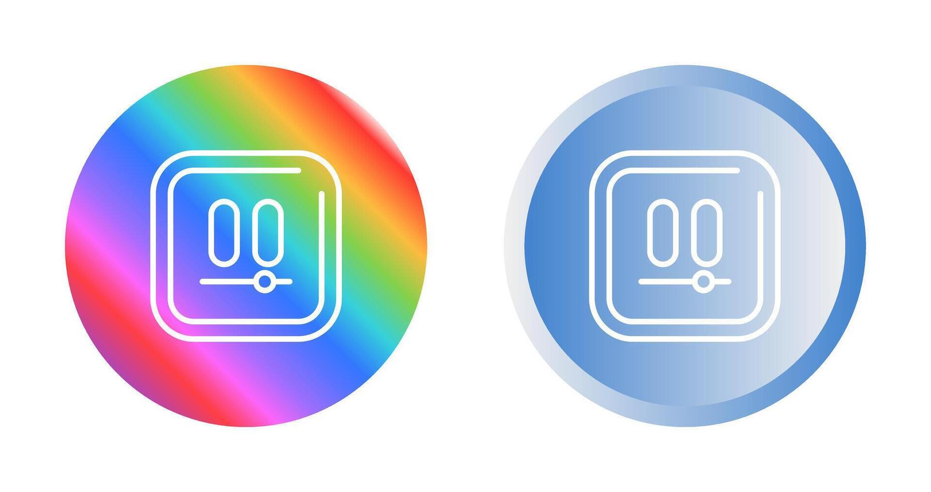Video Pause Square Vector Icon
