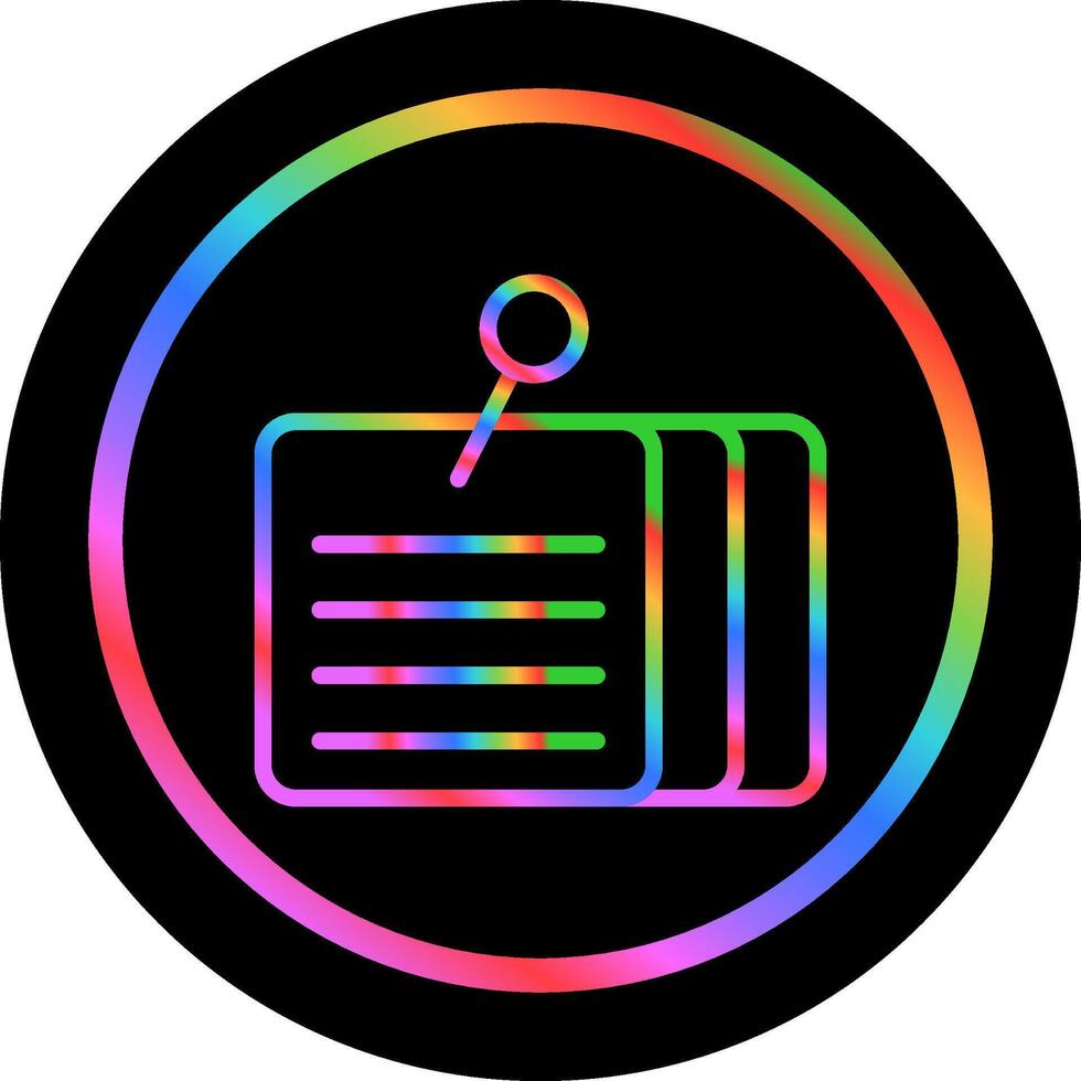 Memo Vector Icon