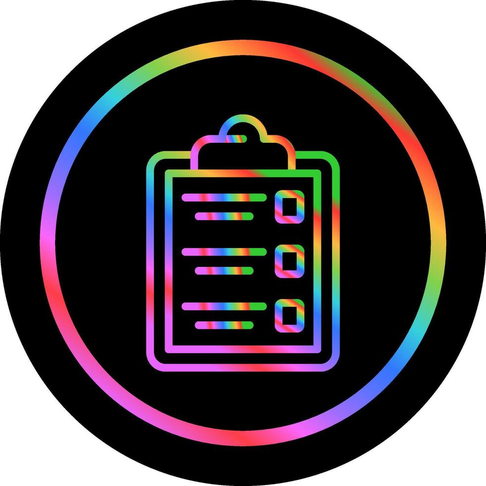Clipboard Vector Icon