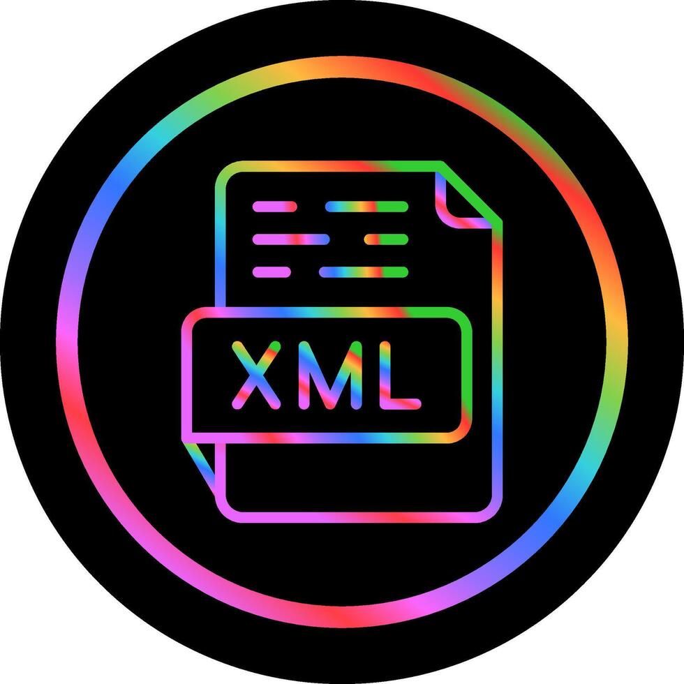 XML Vector Icon