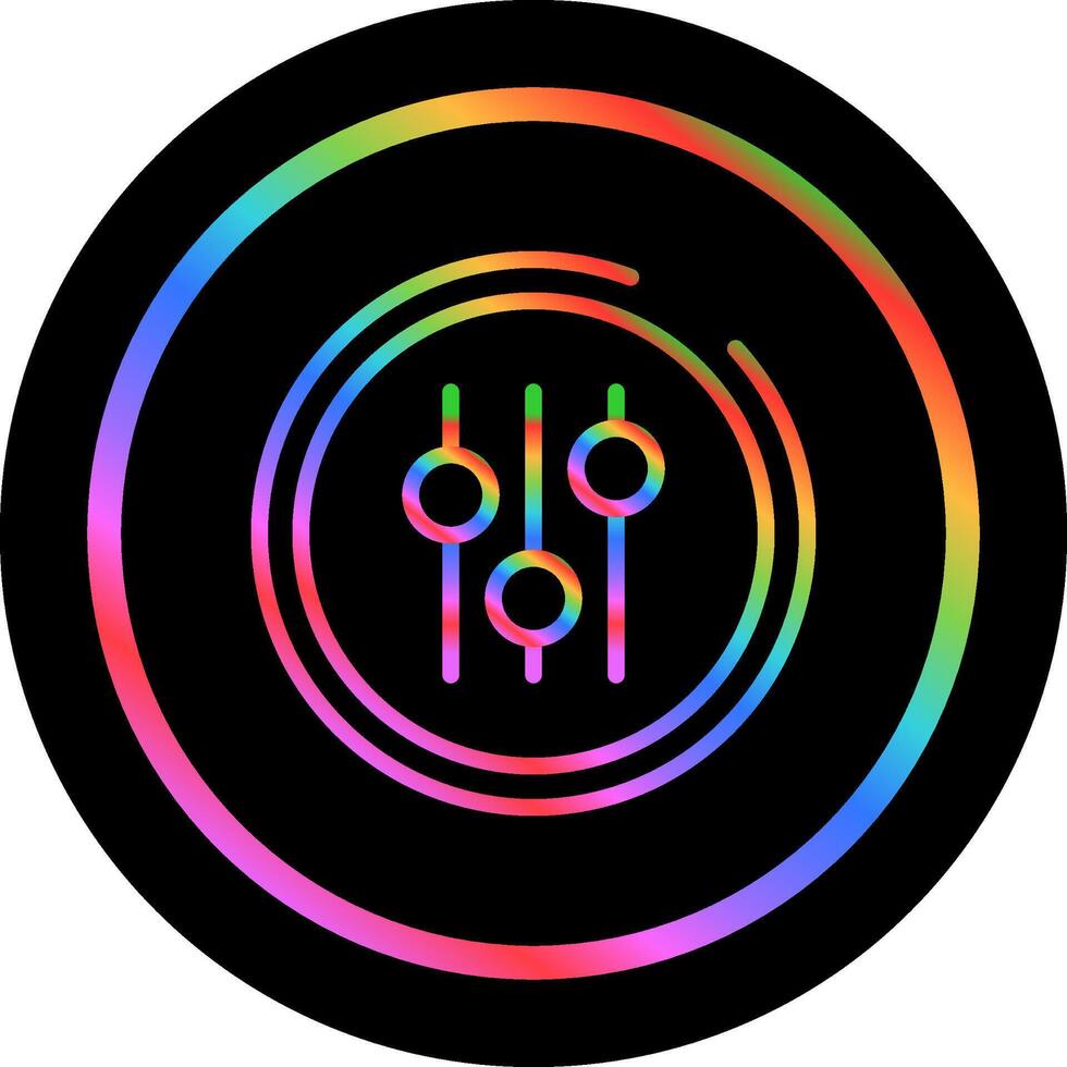 Audio Equalizer Vector Icon