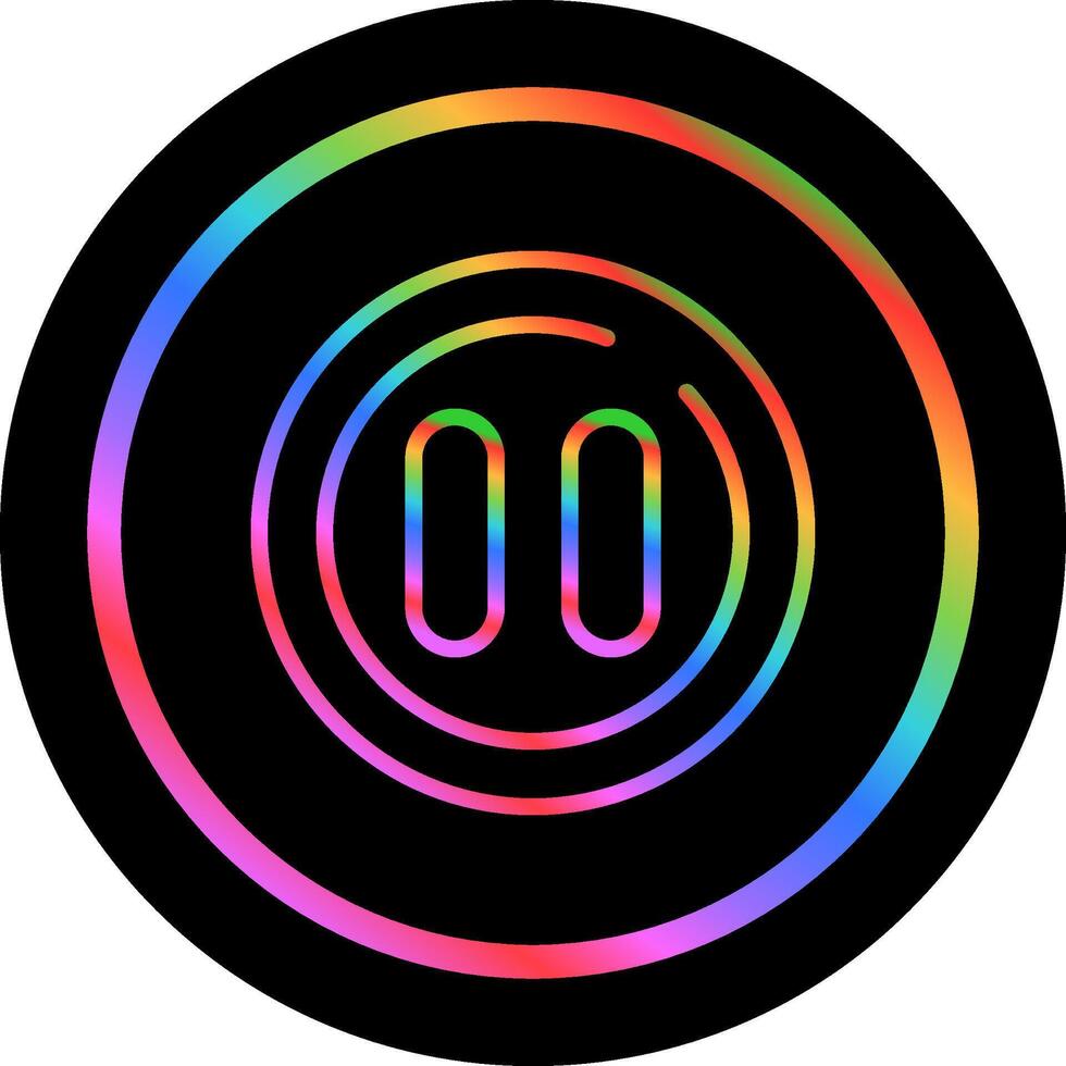 Pause Circle Vector Icon
