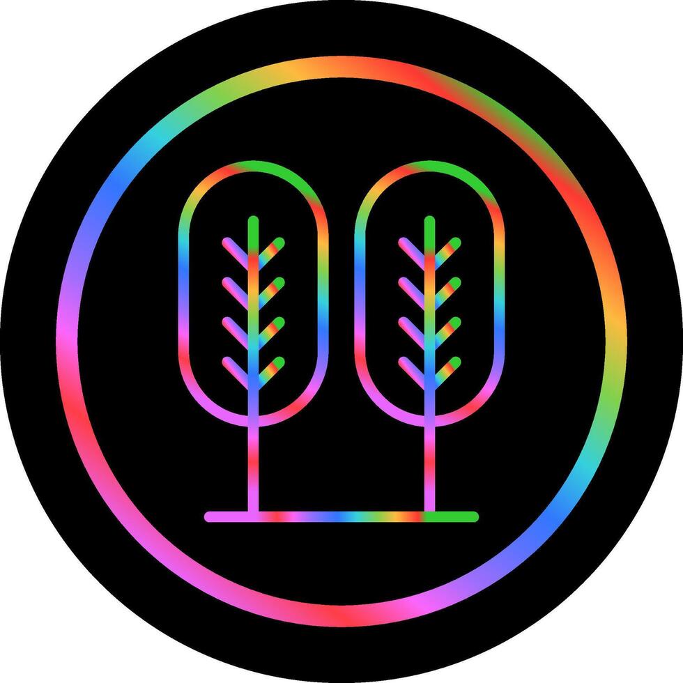 Birch tree Vector Icon