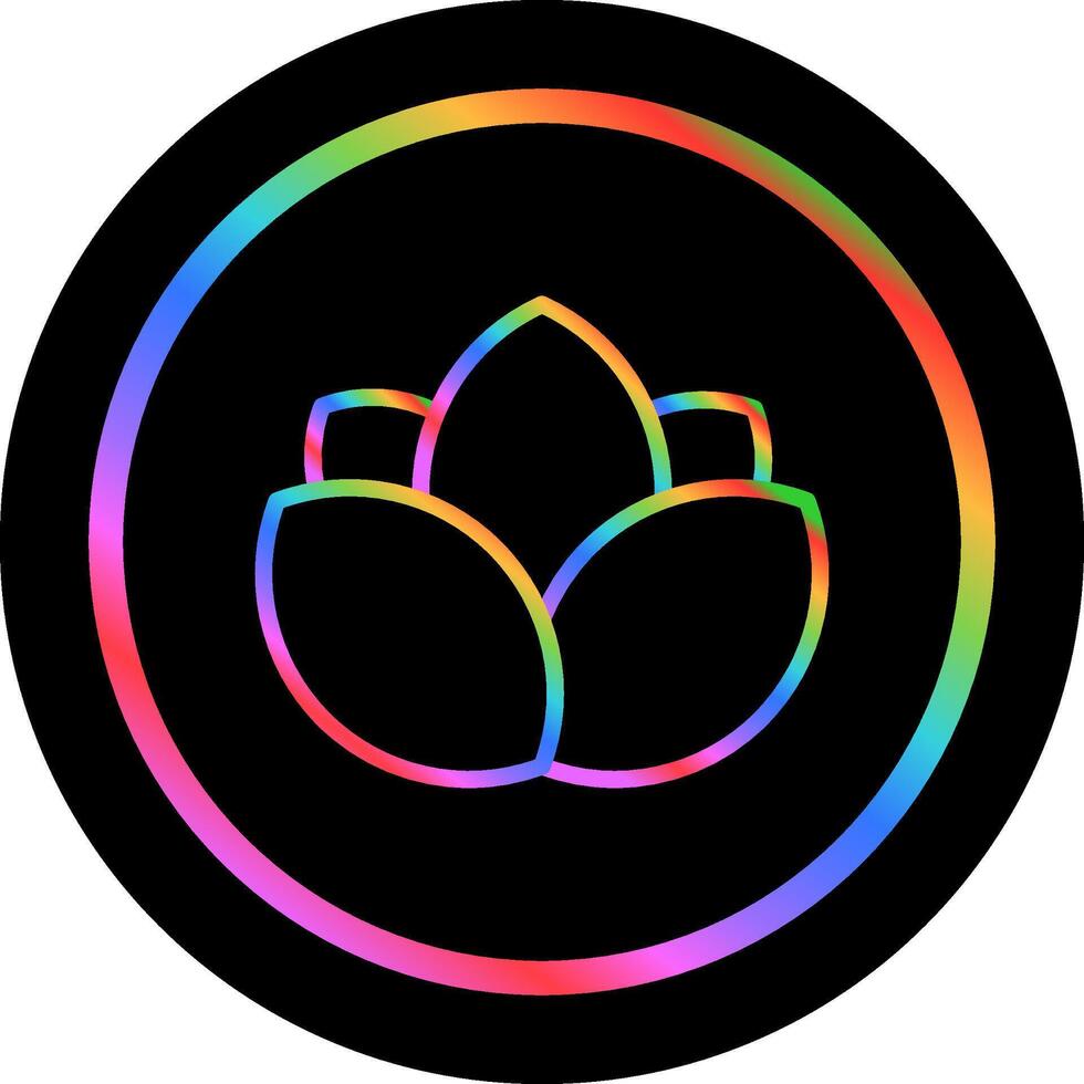 Lotus flower Vector Icon