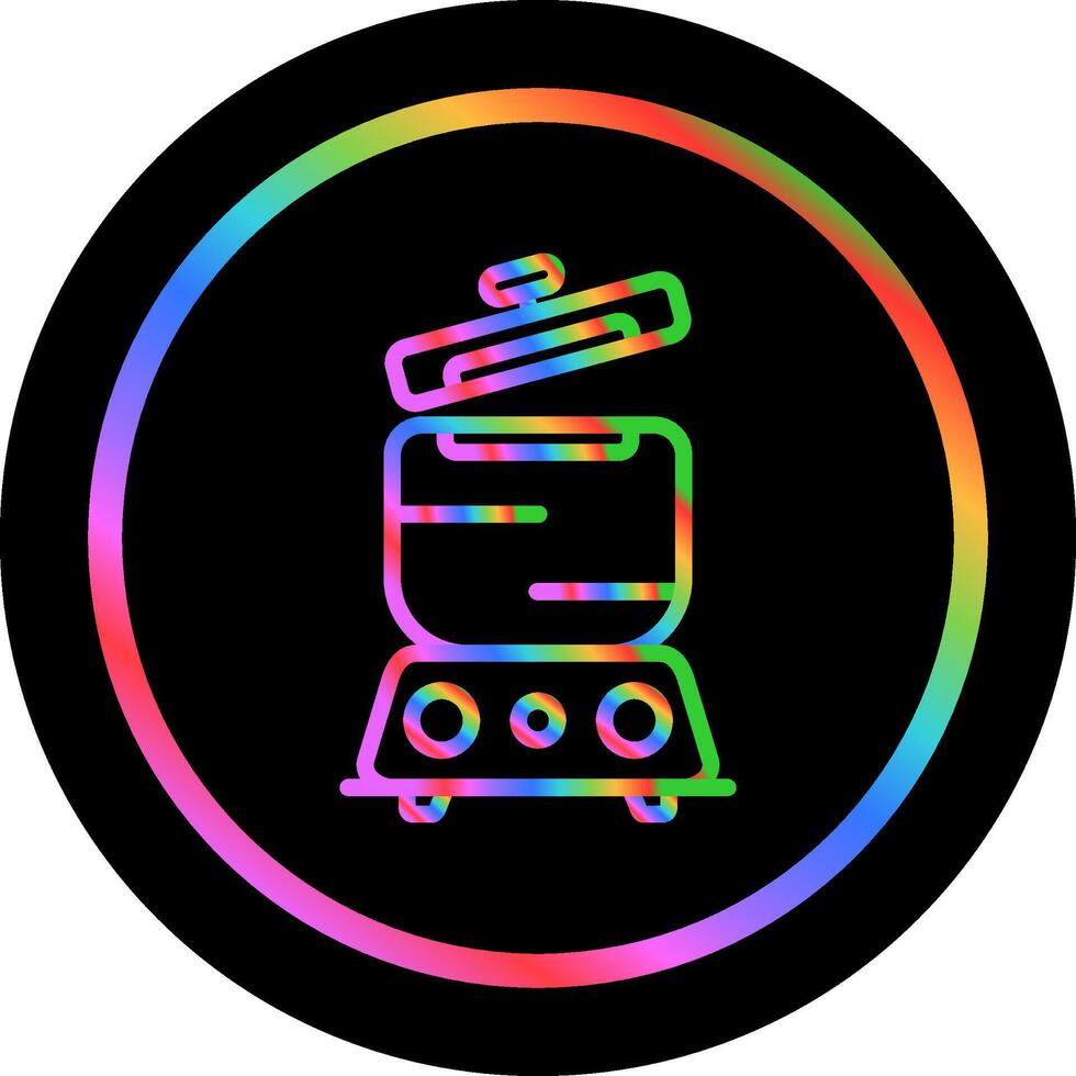 icono de vector de vapor