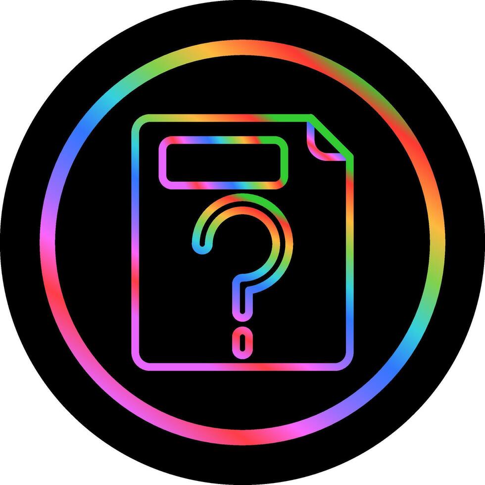Unknown Vector Icon