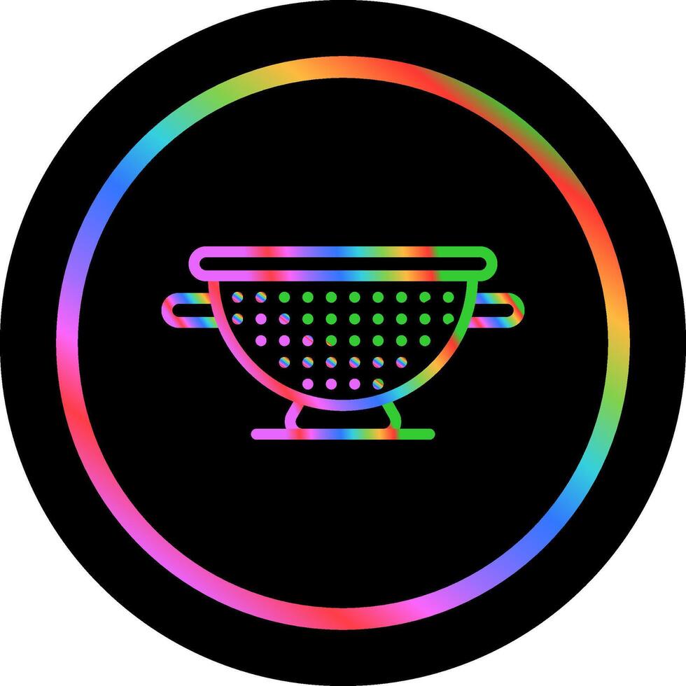 Colander Vector Icon