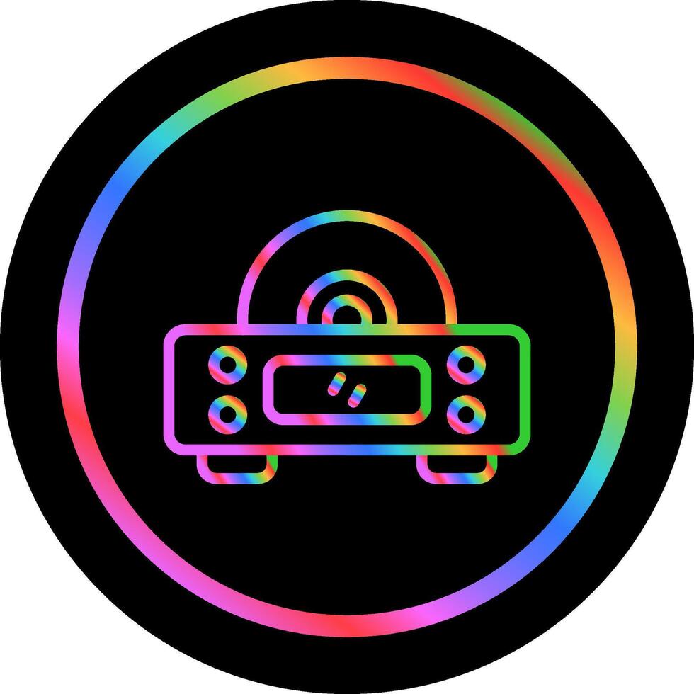 Cd Player Vector Icon