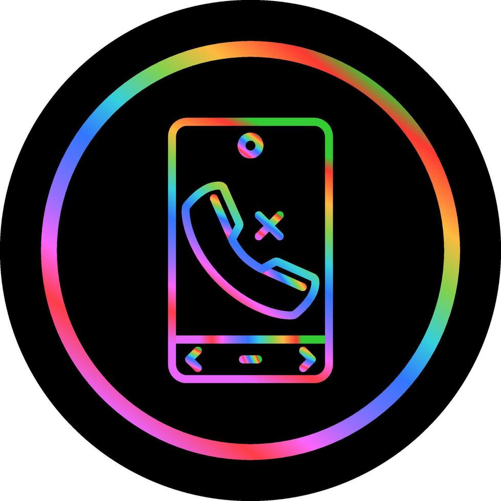 Missed Call Vector Icon