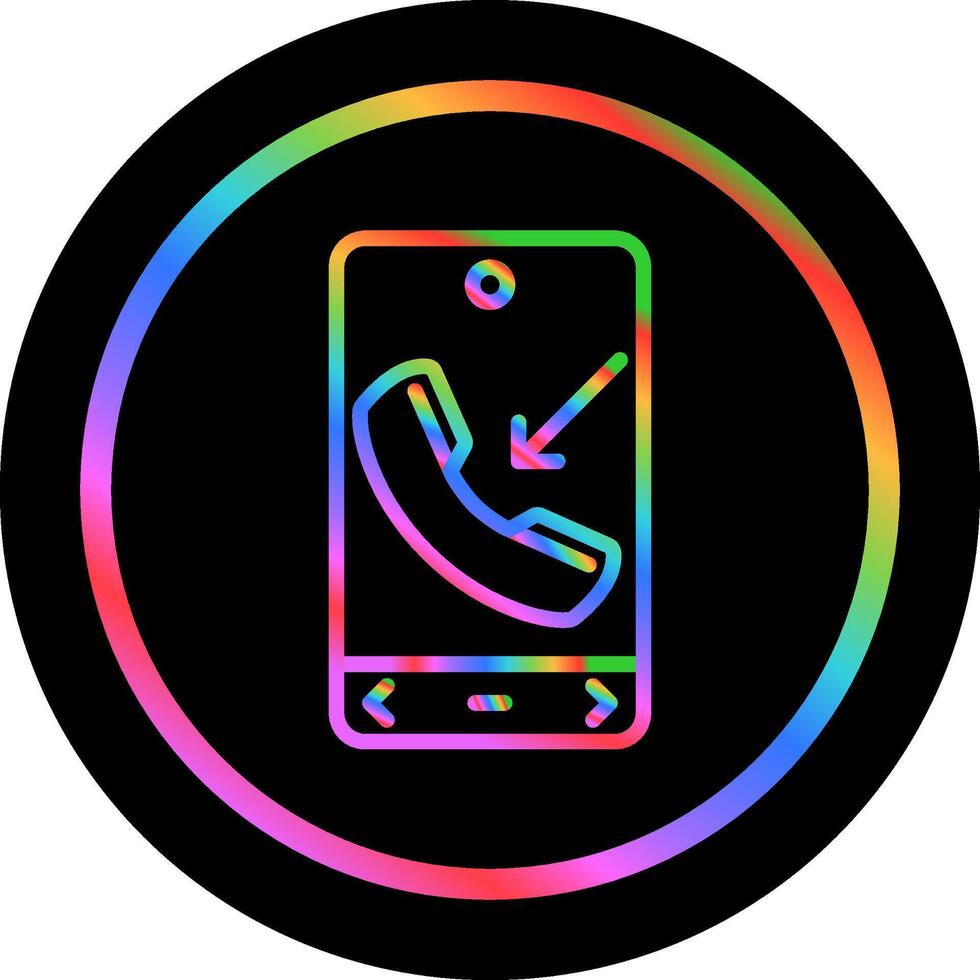 Incoming Call Vector Icon