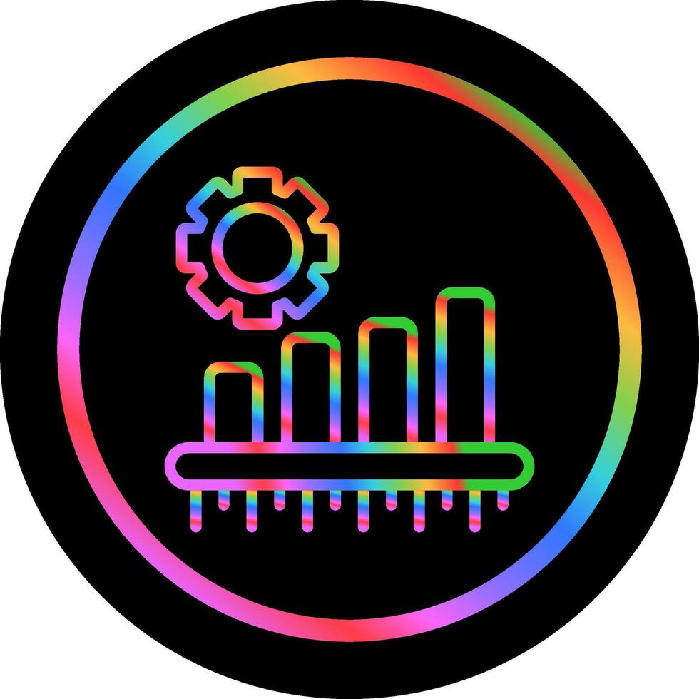 Bar Graph Vector Icon