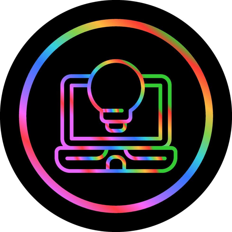 icono de vector de laptop