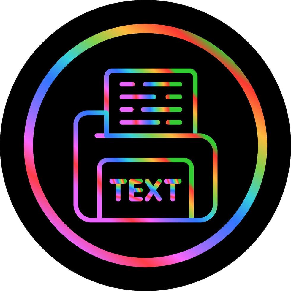Text File Vector Icon
