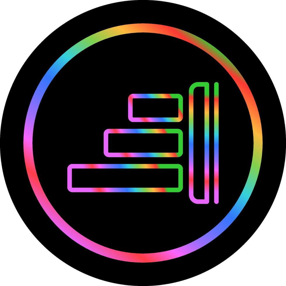 Right Align Vector Icon