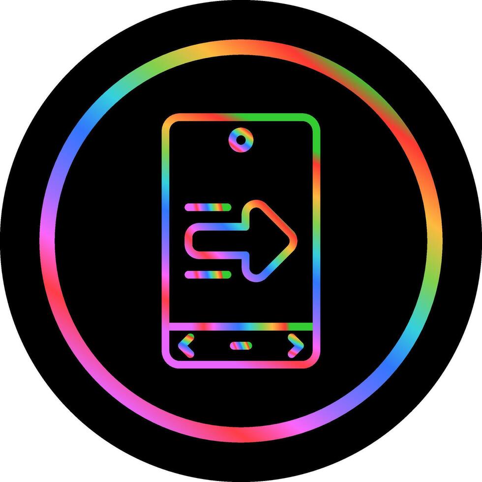 Swip Right Vector Icon