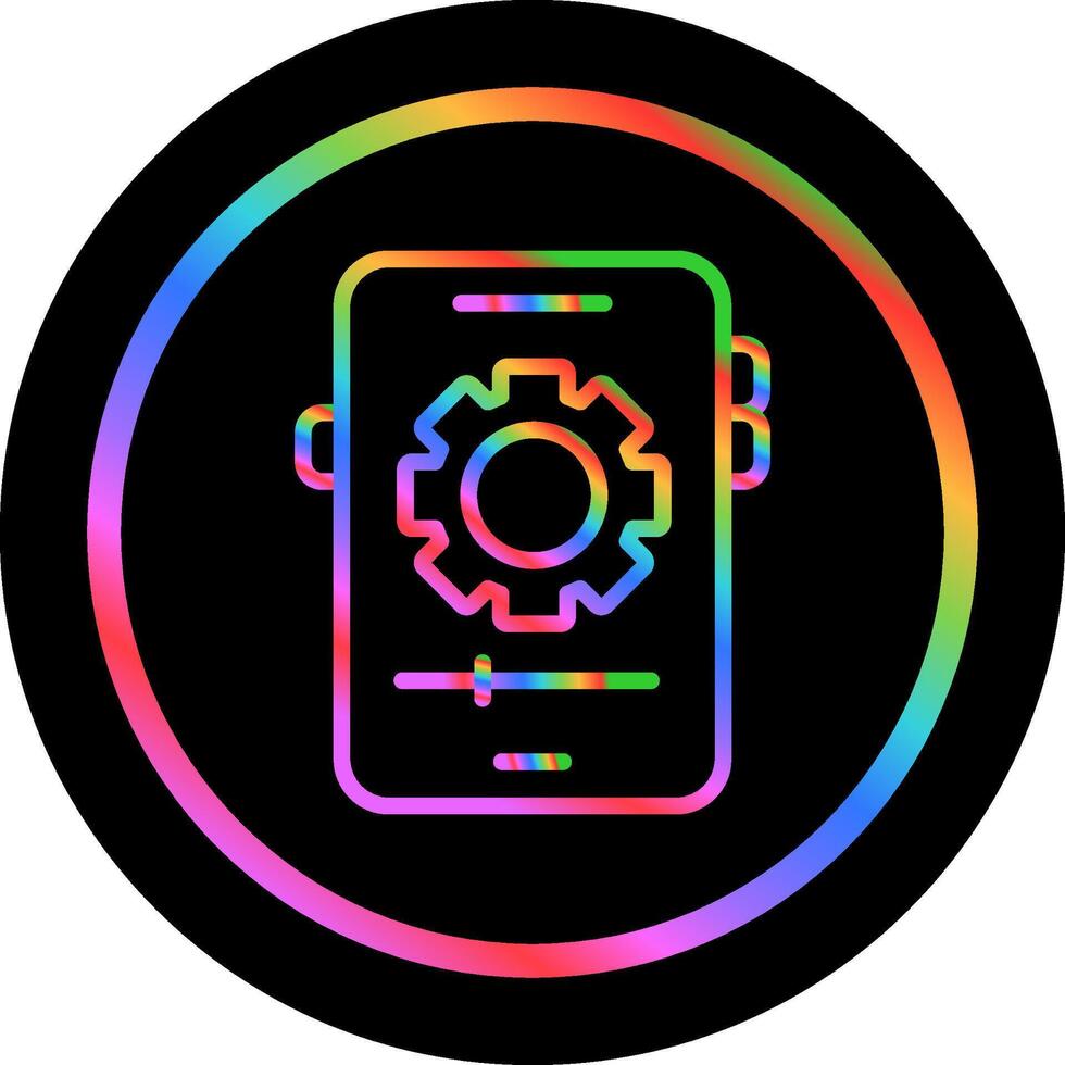 Smartphone Settings Vector Icon