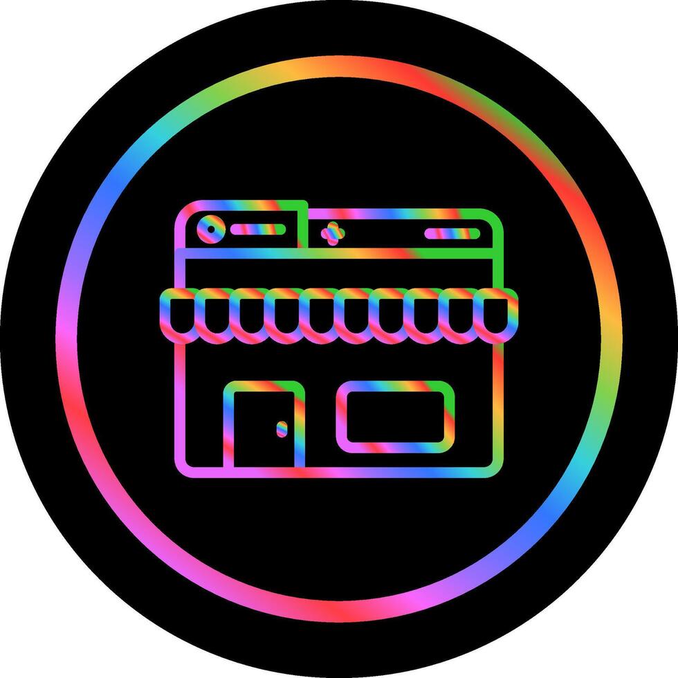 icono de vector de comercio electrónico