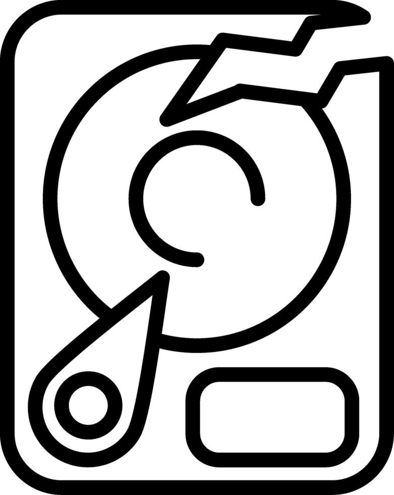Hard Drive Vector Icon